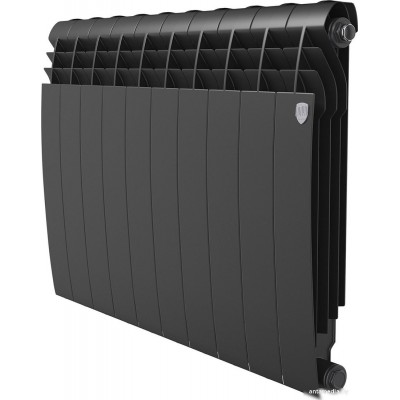 Биметаллический радиатор Royal Thermo Biliner B 500 Черный - 10 секций