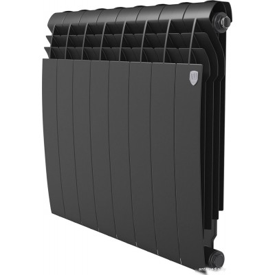 Биметаллический радиатор Royal Thermo Biliner B 500 Черный - 8 секций