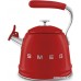 Чайник со свистком Smeg CKLW2001RD