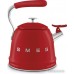 Чайник со свистком Smeg CKLW2001RD