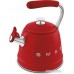 Чайник со свистком Smeg CKLW2001RD
