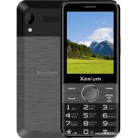 Телефон Xenium X800 (черный/серый)