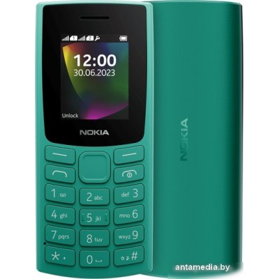 Кнопочный телефон Nokia 106 (2023) Dual SIM TA-1564 (зеленый)