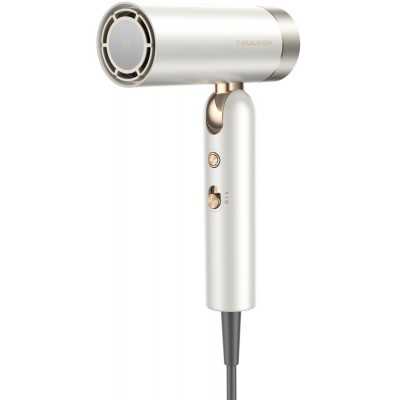 Фен Trouver Flip 10 (белый/золотистый)