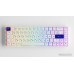 Клавиатура Akko 3068B Plus White & Blue (Akko CS Jelly Pink)