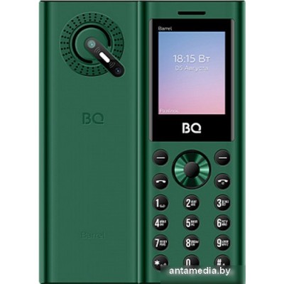 Кнопочный телефон BQ-Mobile BQ-1858 Barrel (зеленый)