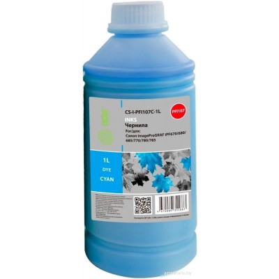 Чернила CACTUS CS-I-PFI107C-1L Чернила CACTUS CS-I-PFI107C-1L