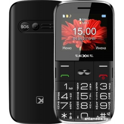 Мобильный телефон TeXet TM-B227 (черный)