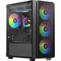 Корпус XASTRA A402M 4FRGB (черный)