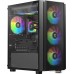Корпус XASTRA A402M 4FRGB (черный)