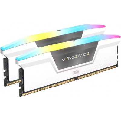 Оперативная память Corsair Vengeance RGB 2x16ГБ DDR5 6400 МГц CMH32GX5M2B6400C32W