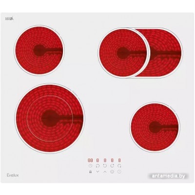 Варочная панель Evelux HEV 642 W Варочная панель Evelux HEV 642 W