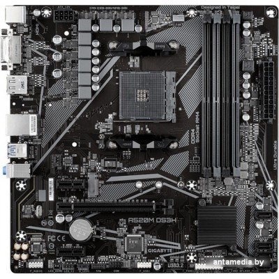 Материнская плата Gigabyte A520M DS3H (rev. 1.x)