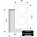 Варочная панель LEX EVI 320 F BL