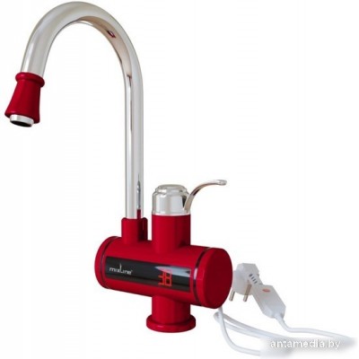 Проточный электрический водонагреватель-кран Mixline WH-003 (красный) Проточный электрический водонагреватель-кран Mixline WH-003 (красный)
