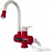 Проточный электрический водонагреватель-кран Mixline WH-003 (красный)