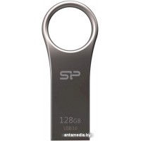 USB Flash Silicon-Power Jewel J80 128GB (серебристый)