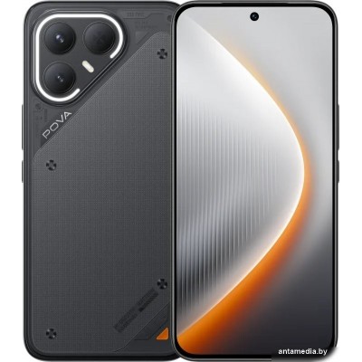 Телефон Tecno Pova 7 Pro 8GB/256GB (графитовый черный)