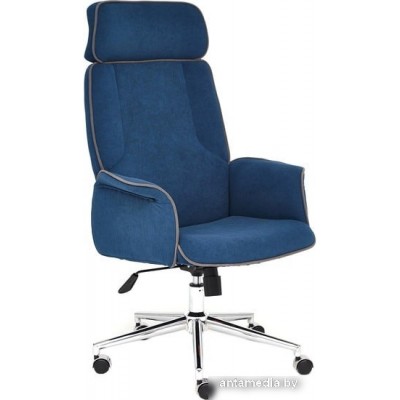 Кресло TetChair Charm (флок, синий) Кресло TetChair Charm (флок, синий)