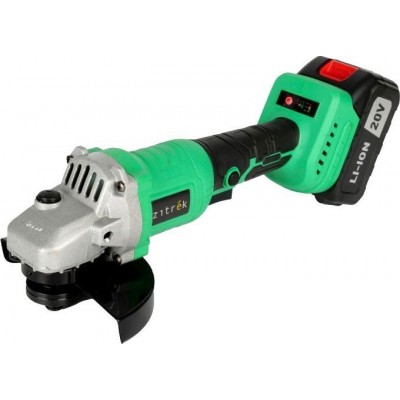 Угловая шлифмашина Zitrek ZKAG20-125 PRO 083-1079 (с 2-мя АКБ, кейс)