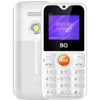 Кнопочный телефон BQ-Mobile BQ-1853 Life (белый)