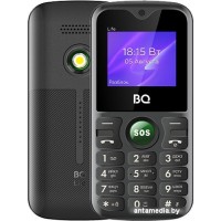 Кнопочный телефон BQ-Mobile BQ-1853 Life (черный/зеленый)