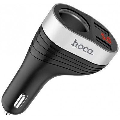Автомобильное зарядное Hoco Z29 Regal (черный)