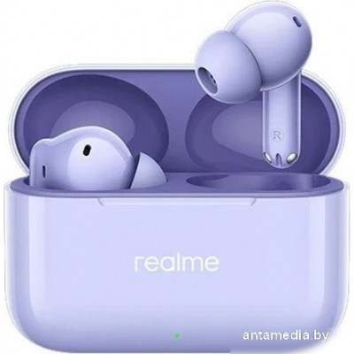 Наушники Realme Buds T200 (сиреневый)