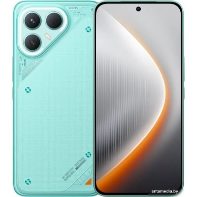 Телефон Tecno Pova 7 Pro 12GB/256GB (неоновый циан)