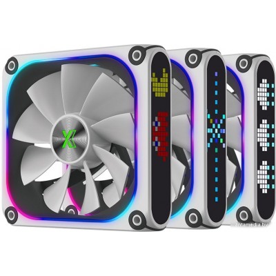 Комплект вентиляторов для корпуса XASTRA FZ120W ARGB 3шт