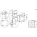 Электрический духовой шкаф Electrolux SteamBake 600 EOD6P66WX