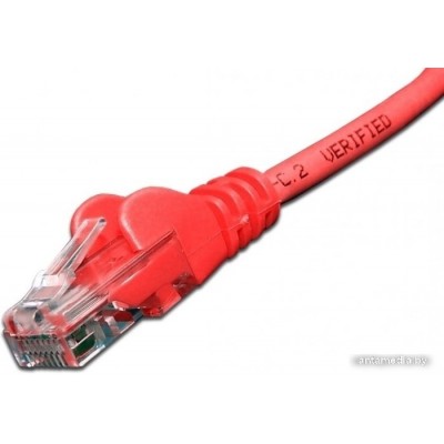 Кабель Lanmaster LAN-PC45/U6-0.5-RD Кабель Lanmaster LAN-PC45/U6-0.5-RD