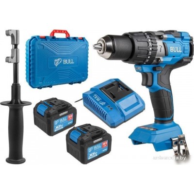 Ударная дрель-шуруповерт Bull SR 1805 (с 2-мя АКБ 6 Ah, кейс) Ударная дрель-шуруповерт Bull SR 1805 (с 2-мя АКБ 6 Ah, кейс)