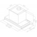 Кухонная вытяжка Elica Glass Out IX/A/90 [PRF0109788]