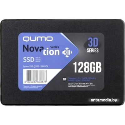 SSD QUMO Novation 3D TLC 128GB Q3DT-128GMCY