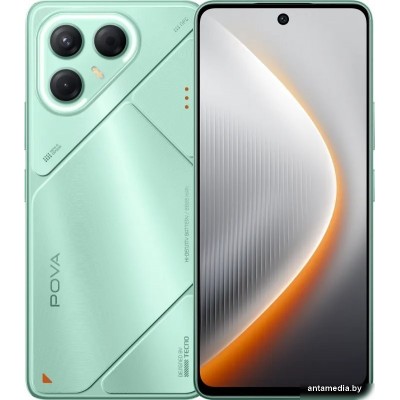 Телефон Tecno Pova 7 5G 8GB/256GB (зеленый оазис)