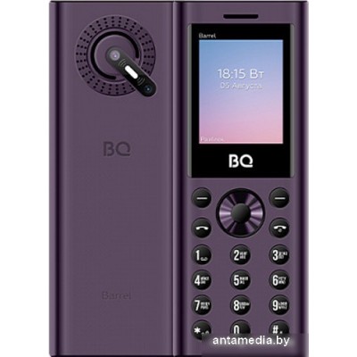 Кнопочный телефон BQ-Mobile BQ-1858 Barrel (фиолетовый)