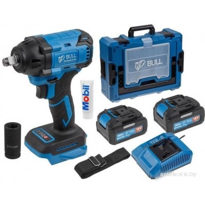 Гайковерт Bull SC 1804 (с 2-мя АКБ, кейс) Гайковерт Bull SC 1804 (с 2-мя АКБ, кейс)