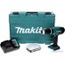 Ударная дрель-шуруповерт Makita HP457DW (с 1-им АКБ, кейс)