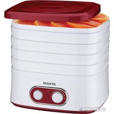 Сушилка для овощей и фруктов Marta MT-1945 (красный гранат) Сушилка для овощей и фруктов Marta MT-1945 (красный гранат)