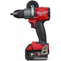 Дрель-шуруповерт Milwaukee M18 FDD2-502X 4933464267 (с 2-мя АКБ, кейс)