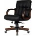 Офисное кресло Бюрократ T-9932W-LOW-Eco (черный, экокожа)