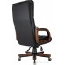 Офисное кресло Бюрократ T-9932Walnut (черный, экокожа)