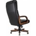 Офисное кресло Бюрократ T-9933Walnut (черный, экокожа)