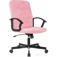 Офисное кресло Бюрократ Triest (розовый Fabric Velvet 36)