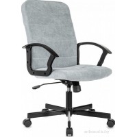Офисное кресло Бюрократ Triest (серо-голубой Fabric Light-28)