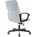 Офисное кресло Бюрократ Triest (серо-голубой Fabric Light-28)