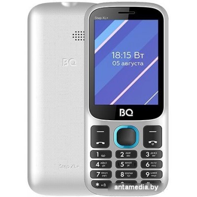 Мобильный телефон BQ-Mobile BQ-2820 Step XL+ (белый/синий)