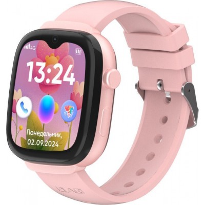 Детские умные часы Elari KidGram 4G (розовый)