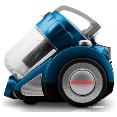 Пылесос Shivaki VCC0220 (с контейнером, синий) Пылесос Shivaki VCC0220 (с контейнером, синий)